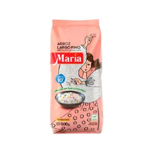 Arroz MARIA L/Fino x 500 Gramos