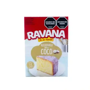 Bizcochuelo RAVANA Coco 540 Gramos