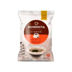 Cafe LA MORENITA Torr.Mol. Clasico 125 Gramos