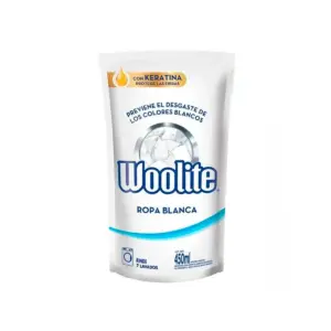 Jabon WOOLITE L/Maq.DP. Extra Bco. 450 ml