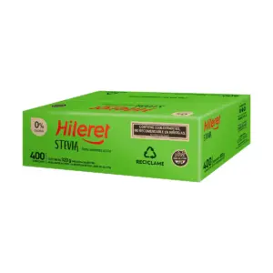 Endulzante HILERET Stevia 400 Sobres