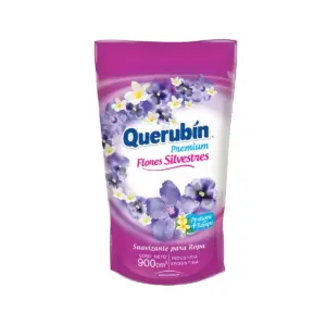 Suavizante QUERUBIN D/P. Flor Silv. 900 ml