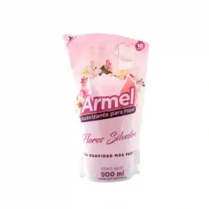 Suavizante ARMEL D/P. Flor Silv. 900 ml