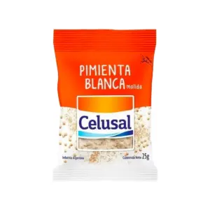 Pimienta Blanca CELUSAL 25 Gramos
