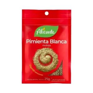 Pimienta Blanca ALICANTE Mol. 25 Gramos