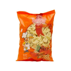 Fideos QUE RICO Monos 500 Gramos