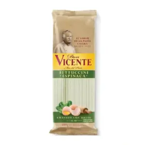 Fideos DON VICENTE Fettucc. Espinaca 500 Gramos