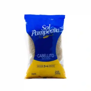 Fideos SOL PAMPEANO S&G Cabellito 500 Gramos