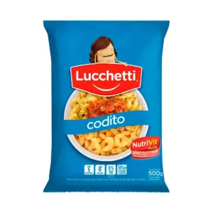 Fideos LUCCHETTI S&G Coditos 500 Gramos