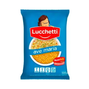 Fideos LUCCHETTI S&G Ave Maria 500 Gramos