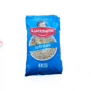 Fideos LUCCHETTI S&G Letritas 500 Gramos