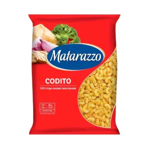 Fideos MATARAZZO S&G Codito 500 Gramos