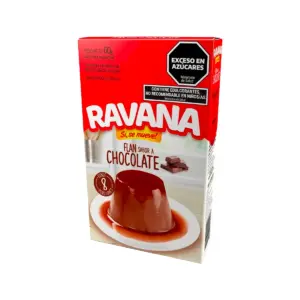 Flan RAVANA Chocolate 60 Gramos