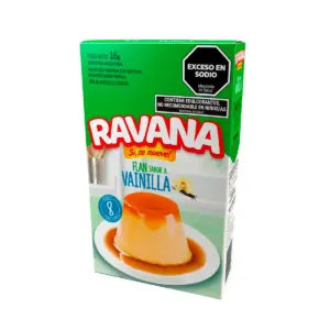 Flan RAVANA Light Vainilla 16 Gramos