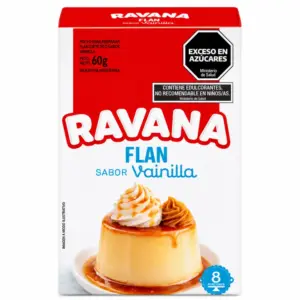 Flan RAVANA Vainilla 60 Gramos
