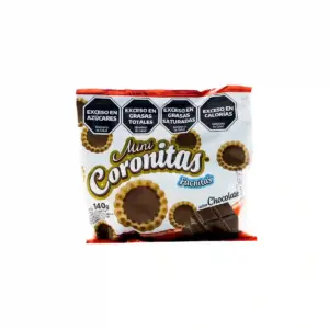 Gallet.FACHITAS Mini Coro. Chocolate 140 Gramos