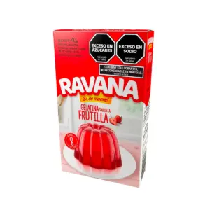 Gelatina RAVANA Frutilla 40 Gramos