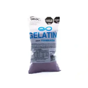 Gelatina ORLOC Frambuesa 1 Kg