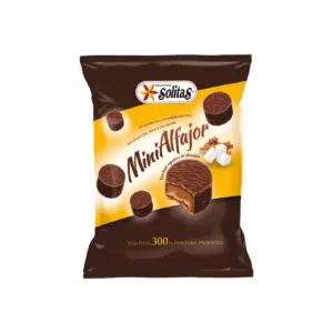 Mini Alfajor SOLITAS Negro 300 Gramos