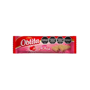 Gallet.OBLITA Obleas Frutilla 100 Gramos