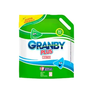Jabon GRANBY LM Plus Blanq. 3 Kg