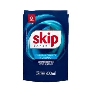 Jabon SKIP BE.Liq.Bio DP. 800 ml