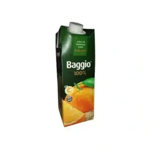 Jugo BAGGIO Naranja 100p Exprimido 1 Litro
