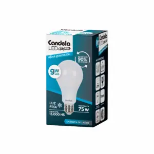 Lamp.CANDELA Led Clasica LF 10 W