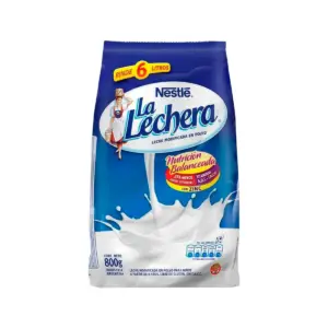 Leche Polvo LA LECHERA N/Balanceada 400 Gramos
