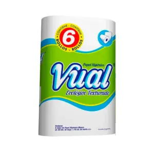 Papel Hig.VUAL Doble Hoja 4un. 20 M