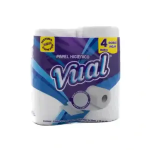 Papel Hig.VUAL Doble Hoja 4un. 20 M