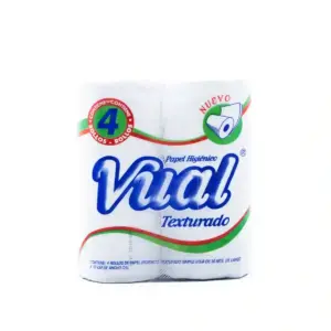 Papel Hig.VUAL Texturado 4un. 30 M