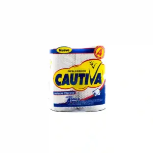Papel Hig.CAUTIVA Nat. 4un. 30 M