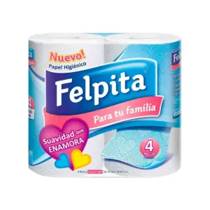 Papel Hig.FELPITA 4un. 30 M