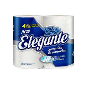 Papel Hig.ELEGANTE New DH. 4un. 30 M