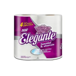 Papel Hig.ELEGANTE SH. 4un. 30 M