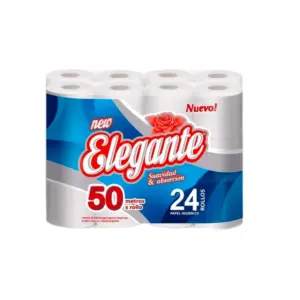 Papel Hig.ELEGANTE Bco. 1un. 50 M