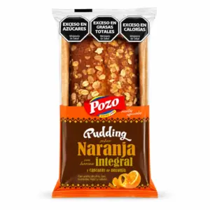 Pudding POZO Naranja Integral 300 Gramos