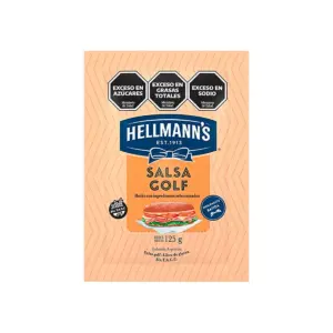 Salsa Golf HELLMANNS Sachet 125 Gramos