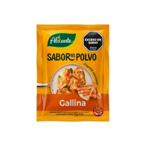 Caldo ALICANTE Polvo Gallina 7.5 Gramos