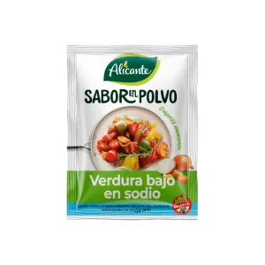 Caldo ALICANTE Polvo Verdura B/Sodio 6 Gramos