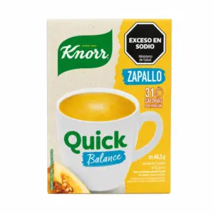 Sopa Quick KNORR Zapallo B. 5 Sobres