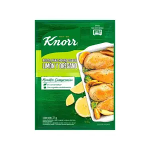 Cond.KNORR Bsa.Horno Lim&Oreg. 21 Gramos
