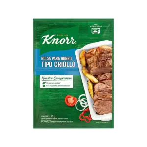 Cond.KNORR Bsa.Horno T/Criollo 21 Gramos