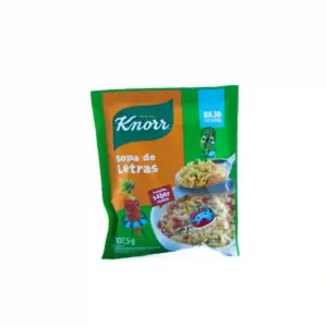 Sopa T/C KNORR Vegetales C/Letras 107.5 Gramos