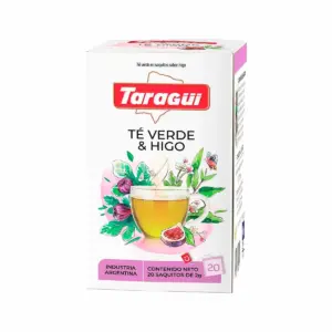 Te TARAGUI Placeres Verde Higo 20 Sobres