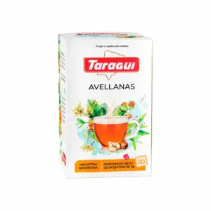 Te TARAGUI Placeres Avellanas 20 Sobres