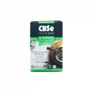 Yerba CBSe Hb.Serranas E/Negra 500 Gramos
