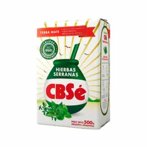 Yerba CBse Comp.Hierbas Serranas 500 Gramos