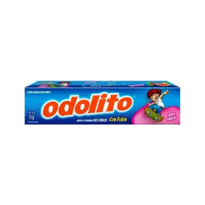 Crema Dental ODOLITO Frutilla 50 Gramos